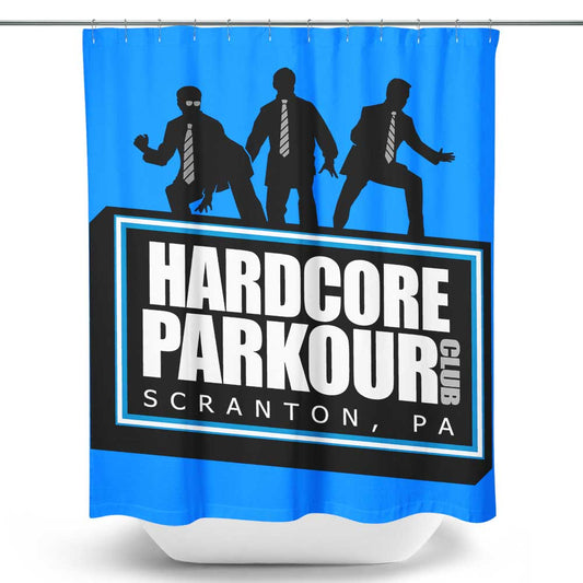 Hardcore Parkour - Shower Curtain