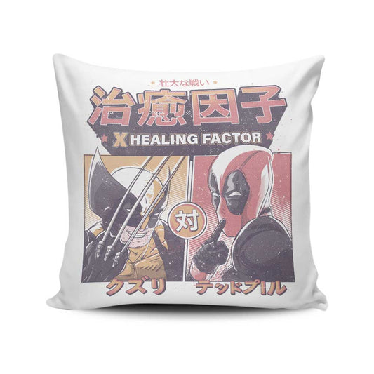 Healing Factor - Throw Pillow