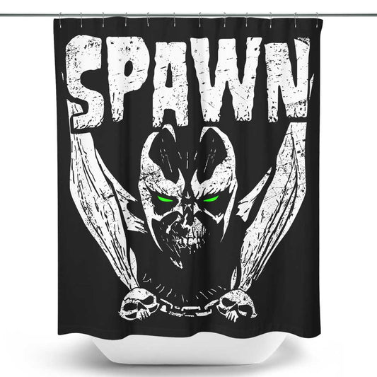 Heavy Metal Hell - Shower Curtain