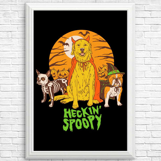 Heckin Spoopy - Posters & Prints