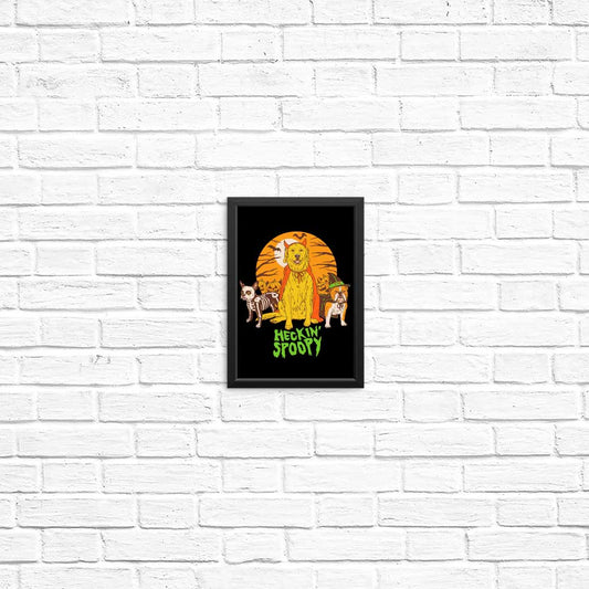 Heckin Spoopy - Posters & Prints