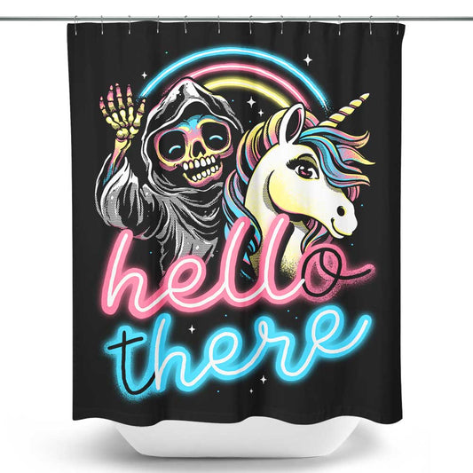 Hello There - Shower Curtain