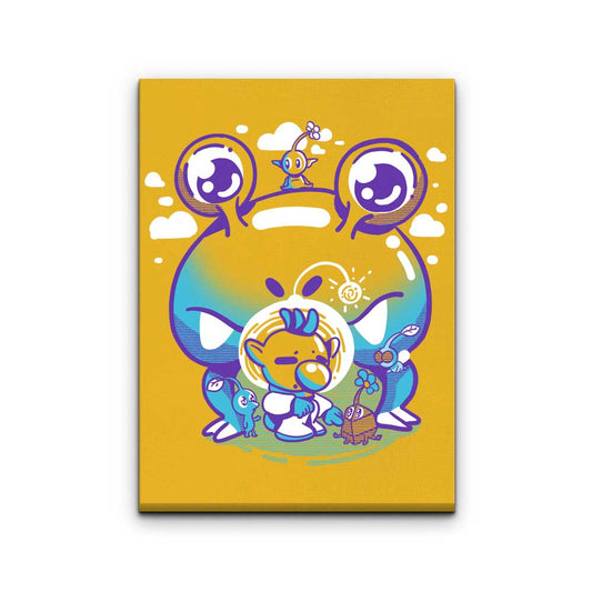 Hello to the Captain - Canvas Print