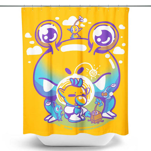 Hello to the Captain - Shower Curtain