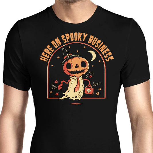 Here on Spooky Business - Men's Apparel