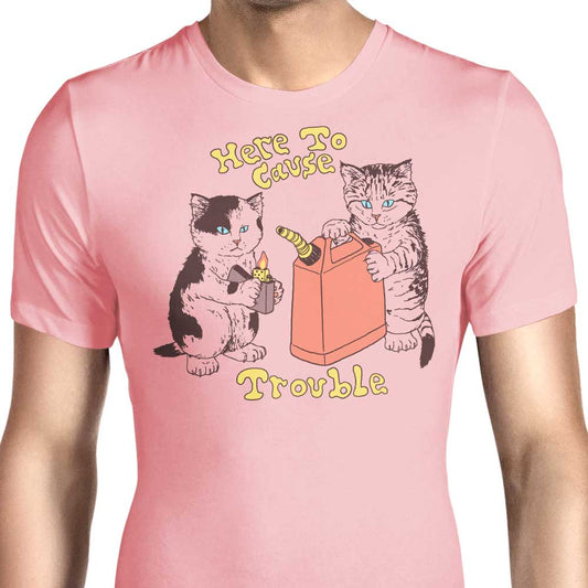 Here to Cause Trouble - Men's Apparel