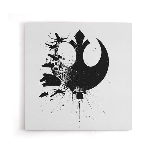 Heroes of the Rebellion (Alt) - Canvas Print
