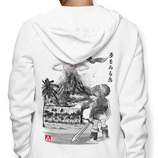 Hero's Awakening Sumi-e - Hoodie