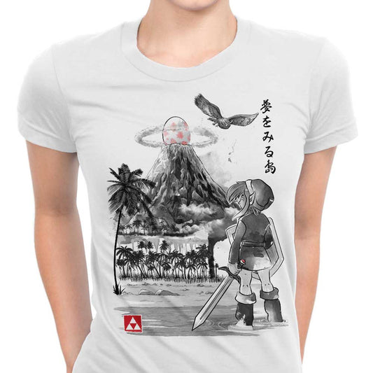 Hero's Awakening Sumi-e - Women's Apparel