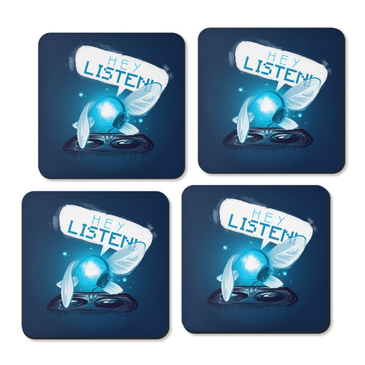Hey Listen - Coasters