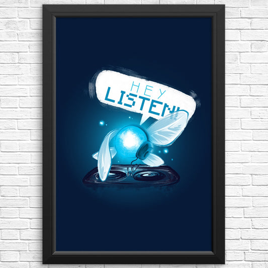 Hey Listen - Posters & Prints