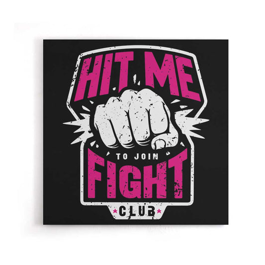 Hit Me - Canvas Print
