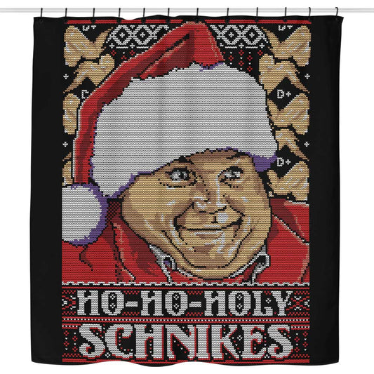 Ho-Ho-Holy Schnikes - Shower Curtain