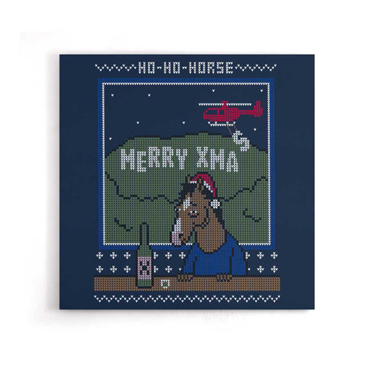 Ho Ho Horse - Canvas Print