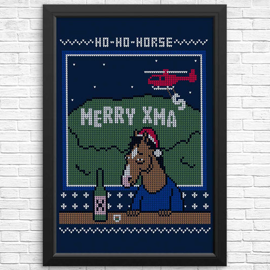Ho Ho Horse - Posters & Prints