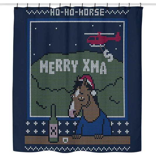 Ho Ho Horse - Shower Curtain