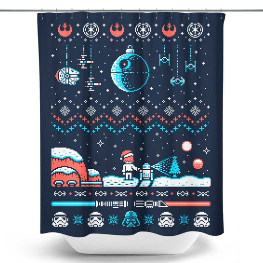 Holiday Far, Far Away - Shower Curtain