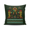 Holiday on Zebes - Throw Pillow