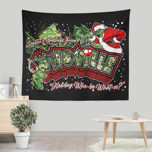 Holiday Who-be What-ee? - Wall Tapestry