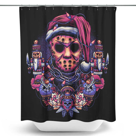 Holidays at the Lake - Shower Curtain