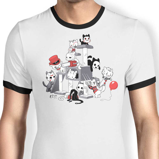Horror Cats - Ringer T-Shirt