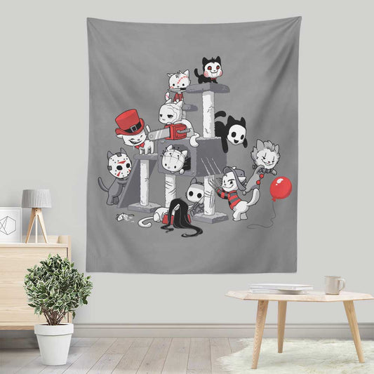 Horror Cats - Wall Tapestry