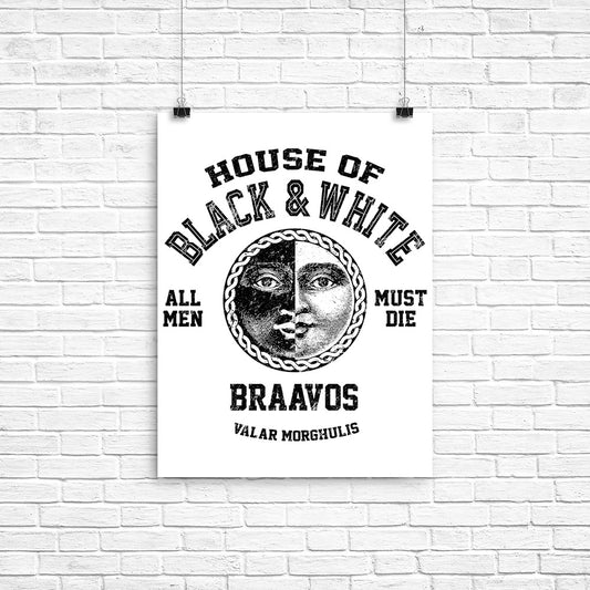 House of Black and White (Alt) - Poster