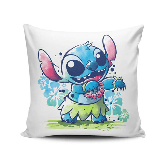 Hula Dance Experiment - Throw Pillow