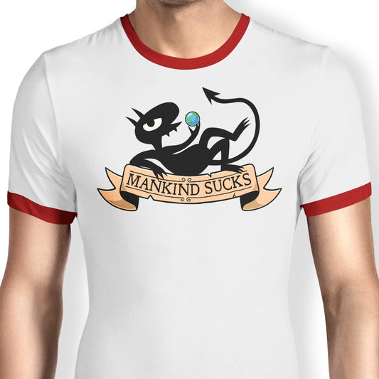 Humanity Sucks - Ringer T-Shirt