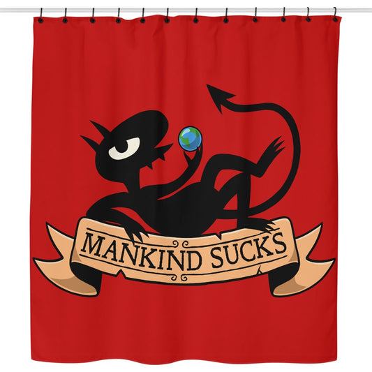Humanity Sucks - Shower Curtain