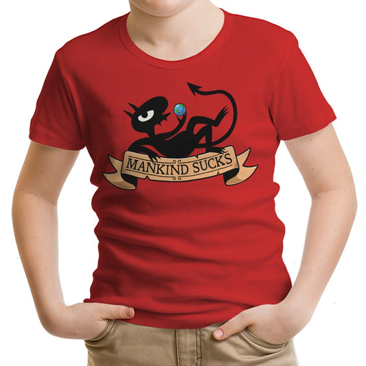 Humanity Sucks - Youth Apparel