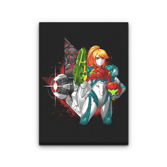 Hunter at Night - Canvas Print