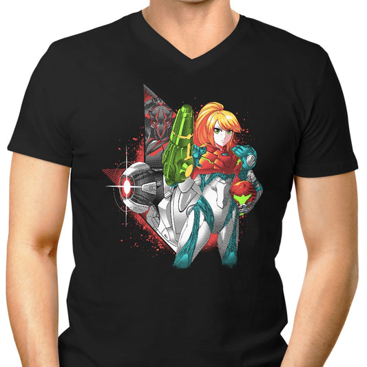 Hunter at Night - Men's V-Neck