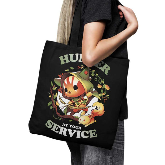 Hunter at Your Service - Tote Bag