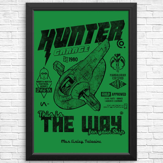 Hunter Garage - Posters & Prints