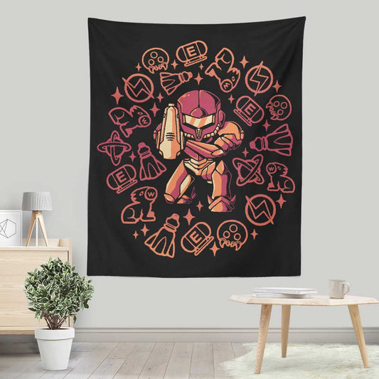 Hunter Girl - Wall Tapestry