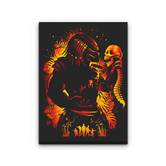 Hunter of Human (Alt) - Canvas Print
