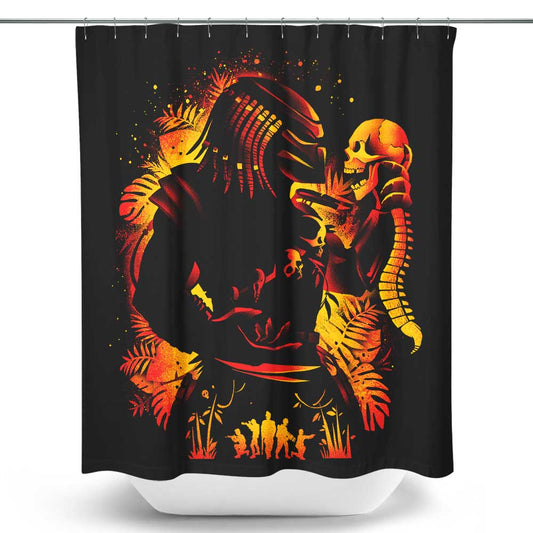 Hunter of Human (Alt) - Shower Curtain