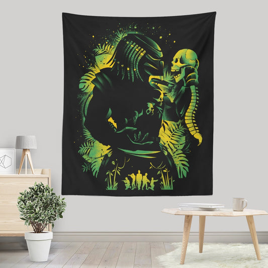 Hunter of Human - Wall Tapestry
