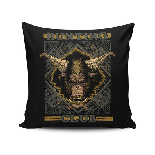 Hunting Club: Rajang - Throw Pillow