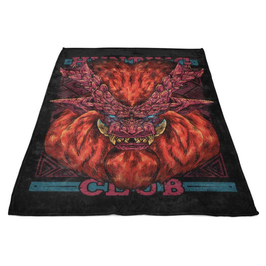Hunting Club: Teostra - Fleece Blanket