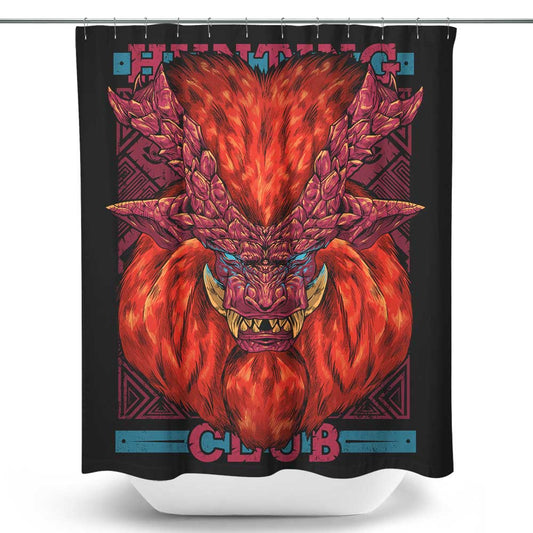 Hunting Club: Teostra - Shower Curtain