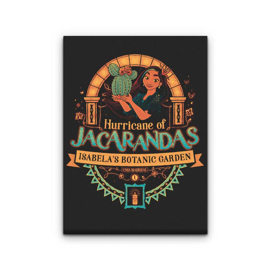 Hurricane of Jacarandas - Canvas Print