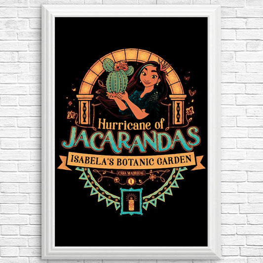 Hurricane of Jacarandas - Posters & Prints