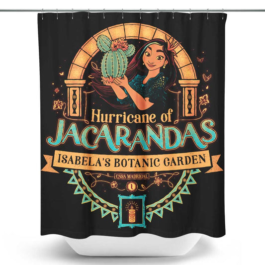 Hurricane of Jacarandas - Shower Curtain