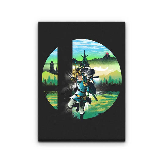 Hylian Smash - Canvas Print