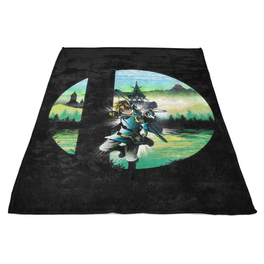 Hylian Smash - Fleece Blanket