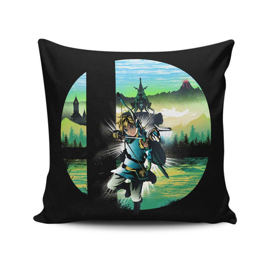 Hylian Smash - Throw Pillow