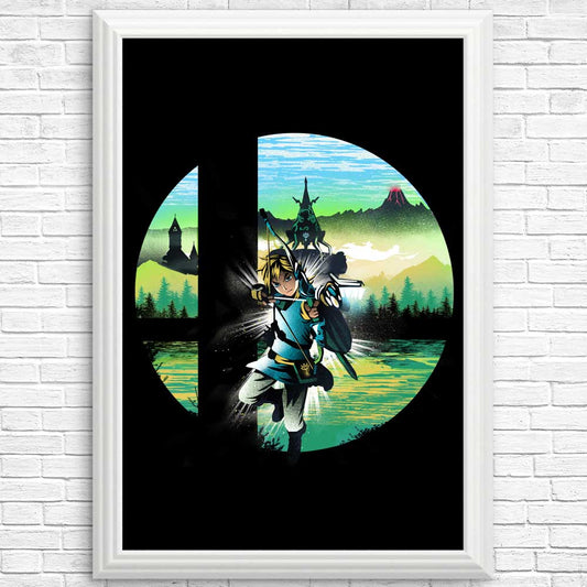 Hylian Smash - Posters & Prints