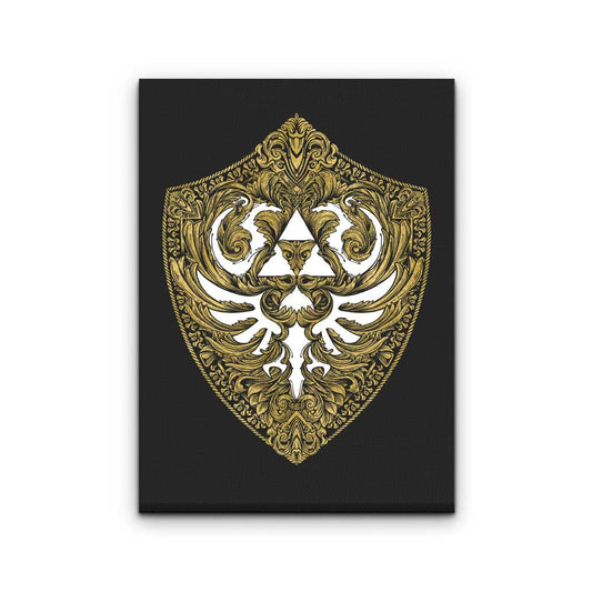 Hylian Victoriana (Gold) - Canvas Print